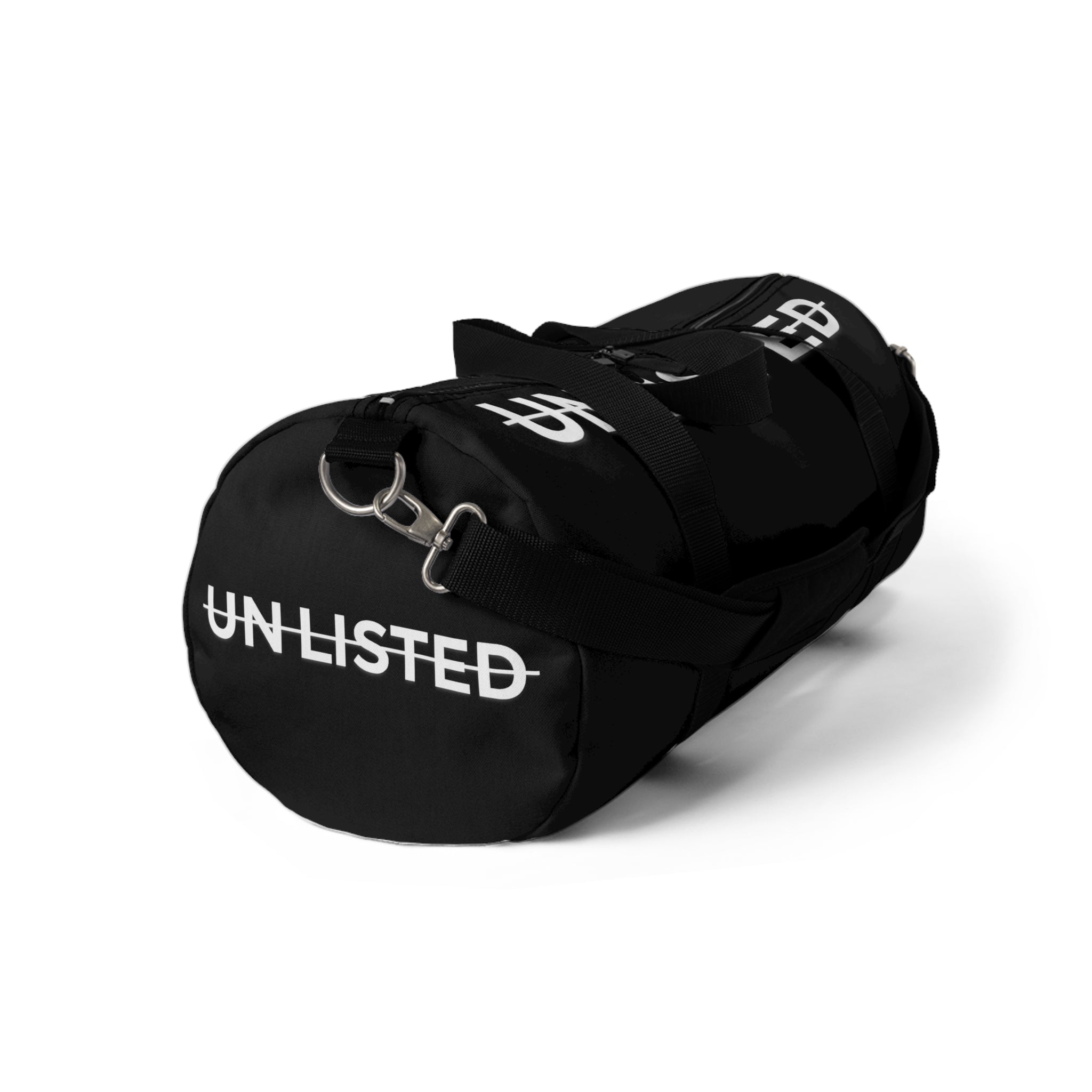 UNLISTED Black  Bag – Bold Travel Gym