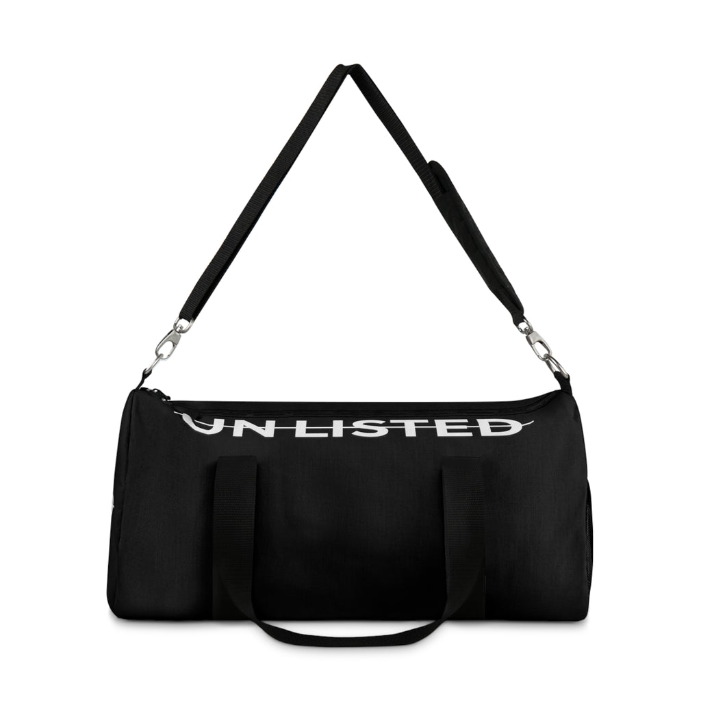 UNLISTED Black  Bag – Bold Travel Gym