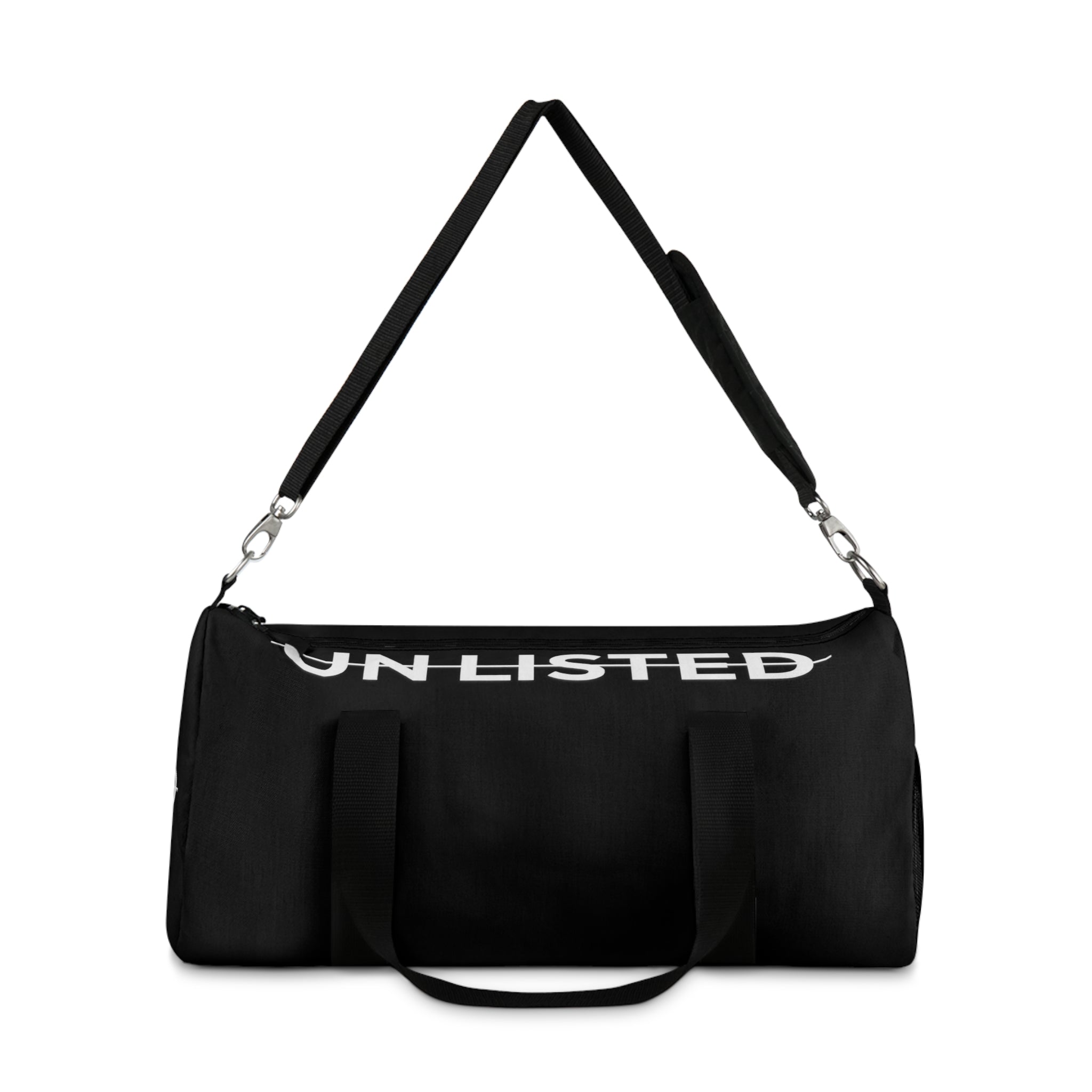 UNLISTED Black  Bag – Bold Travel Gym